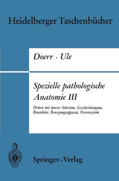 Produktbild: Spezielle pathologische Anatomie III