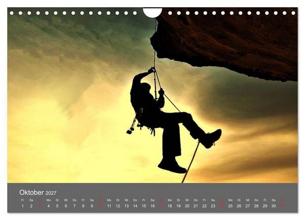 Produktbild: Bergsteigen - Extremsport am Limit (Wandkalender 2027 DIN A4 quer), CALVENDO Monatskalender