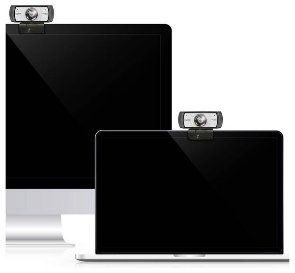 Produktbild: LogiLink UA0377 Full HD-Webcam Klemm-Halterung, Mikrofon