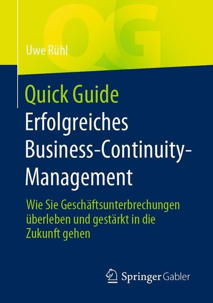 Produktbild: Quick Guide Erfolgreiches Business-Continuity-Management
