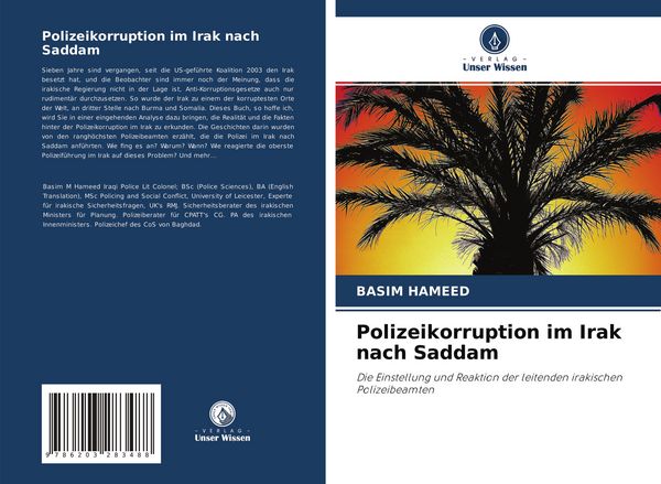 Produktbild: Polizeikorruption im Irak nach Saddam