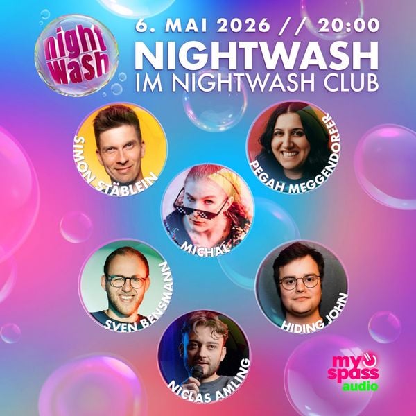 Produktbild: NightWash Live, Mai 2026