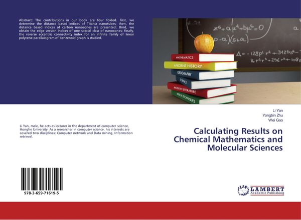 Produktbild: Calculating Results on Chemical Mathematics and Molecular Sciences