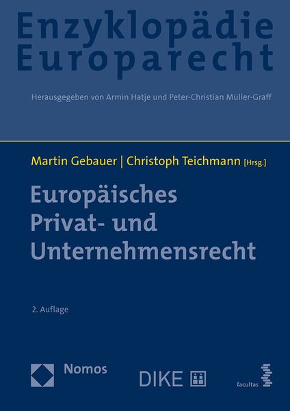 Produktbild: Europ&auml;isches Privat- und Unternehmensrecht