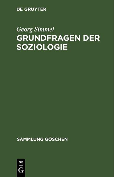 Produktbild: Grundfragen der Soziologie