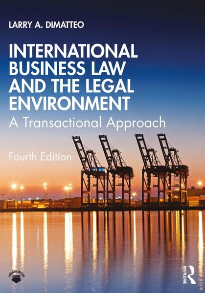 Produktbild: International Business Law and the Legal Environment