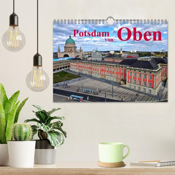 Produktbild: Potsdam von Oben (Wandkalender 2026 DIN A4 quer), CALVENDO Monatskalender