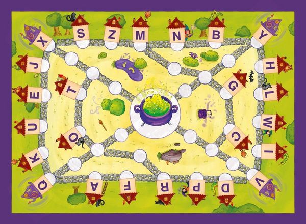 Produktbild: Weltenf&auml;nger: Die Stadt der magischen Buchstaben (Spiel) - ab 5 Jahren