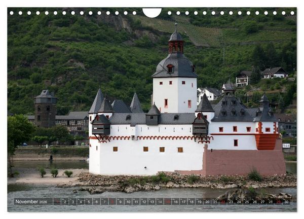 Produktbild: Deutsche Burgen (Wandkalender 2026 DIN A4 quer), CALVENDO Monatskalender