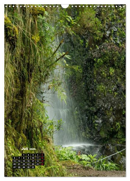 Produktbild: Levadas - Wasserwege auf Madeira (Wandkalender 2026 DIN A3 hoch), CALVENDO Monatskalender