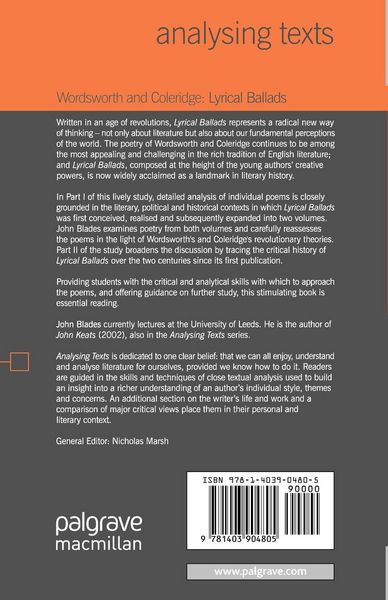 Produktbild: Wordsworth and Coleridge