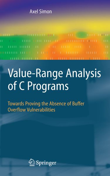 Produktbild: Value-Range Analysis of C Programs
