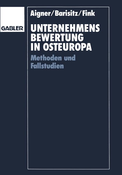 Produktbild: Unternehmensbewertung in Osteuropa