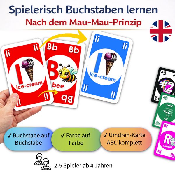 Produktbild: Letters Klacks &ndash; Das englische Alphabet spielerisch entdecken (Pocket Edition)
