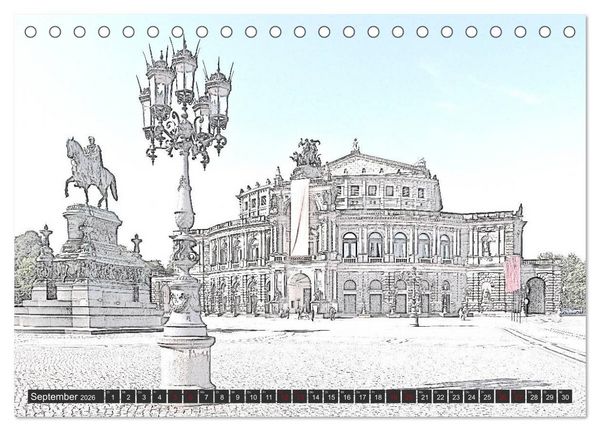 Produktbild: MAL-TOUR Deutschland (Tischkalender 2026 DIN A5 quer), CALVENDO Monatskalender