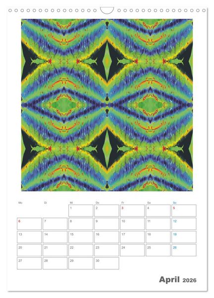 Produktbild: Axis Mater Naturae (Wandkalender 2026 DIN A3 hoch), CALVENDO Monatskalender