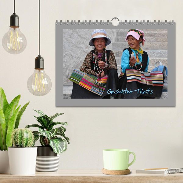 Produktbild: Gesichter Tibets (Wandkalender 2026 DIN A4 quer), CALVENDO Monatskalender