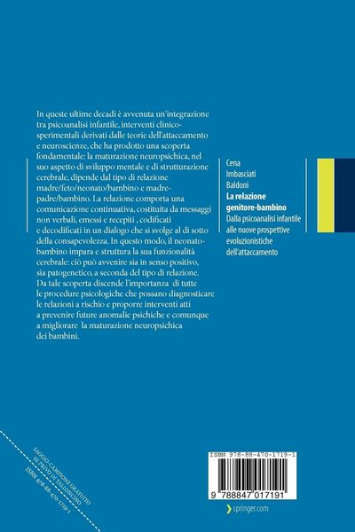 Produktbild: La relazione genitore-bambino