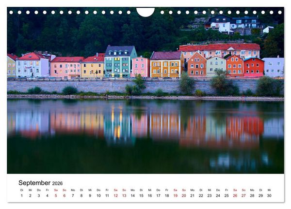Produktbild: Impressionen aus Passau (Wandkalender 2026 DIN A4 quer), CALVENDO Monatskalender