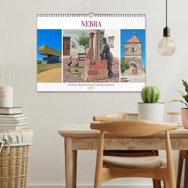 Produktbild: Nebra. Stadt der Himmelsscheibe im Burgenlandkreis (Wandkalender 2027 DIN A3 quer), CALVENDO Monatskalender