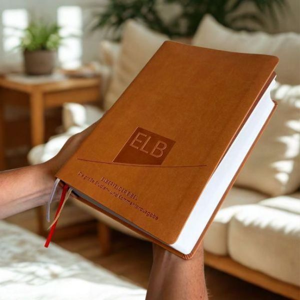 Produktbild: Elberfelder Bibel. Die gro&szlig;e Studien- und Kommentarausgabe, Kunstleder Beige
