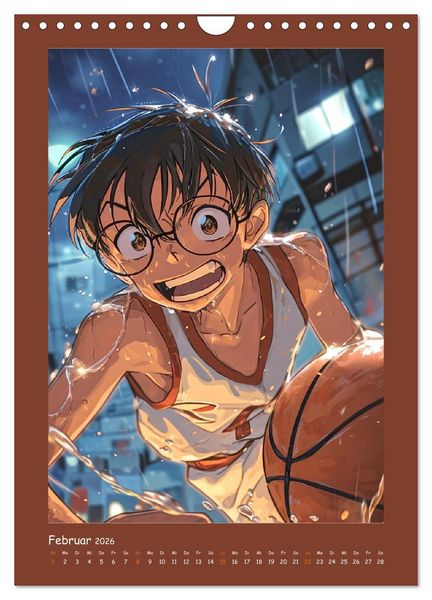 Produktbild: Anime Kids. Outdoor Kinderspa&szlig; und Sport (Wandkalender 2026 DIN A4 hoch), CALVENDO Monatskalender