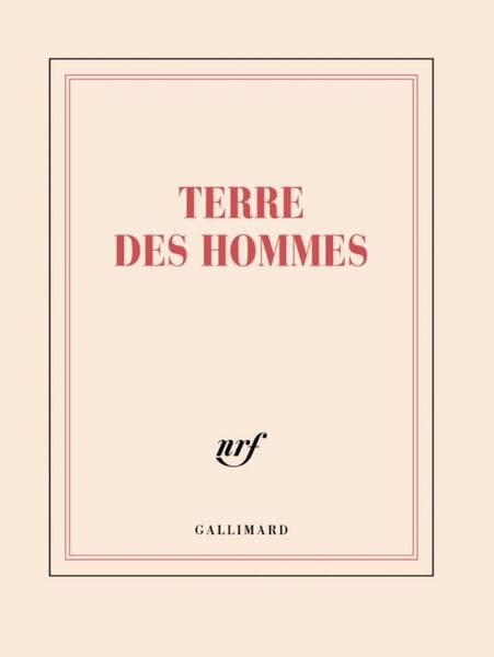 Produktbild: Terre des hommes : carnet carr&eacute; lign&eacute;