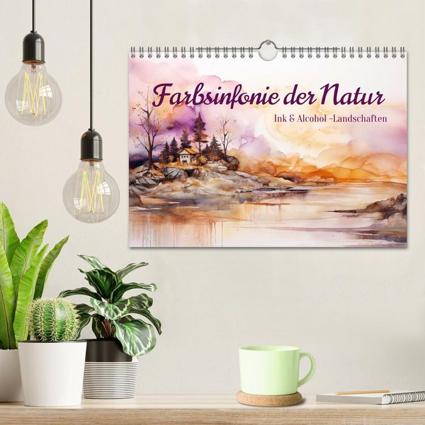 Produktbild: Farbsinfonie der Natur (Wandkalender 2026 DIN A4 quer), CALVENDO Monatskalender