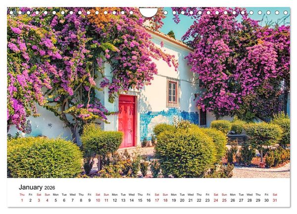 Produktbild: Wonderful Portugal (Wall Calendar 2026 DIN A4 landscape), CALVENDO 12 Month Wall Calendar