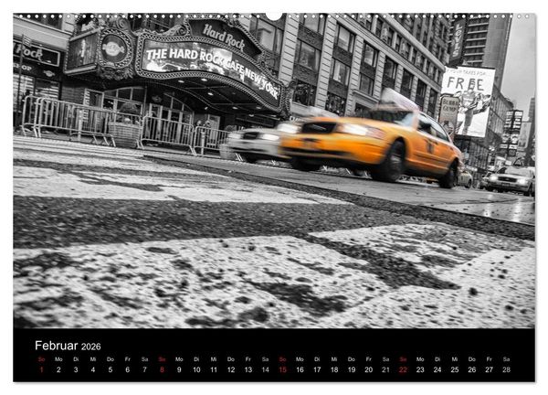 Produktbild: New York 2026 (Wandkalender 2026 DIN A2 quer), CALVENDO Monatskalender