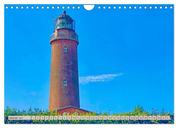 Produktbild: Fischland zwischen Ostsee und Bodden (Wandkalender 2027 DIN A4 quer), CALVENDO Monatskalender