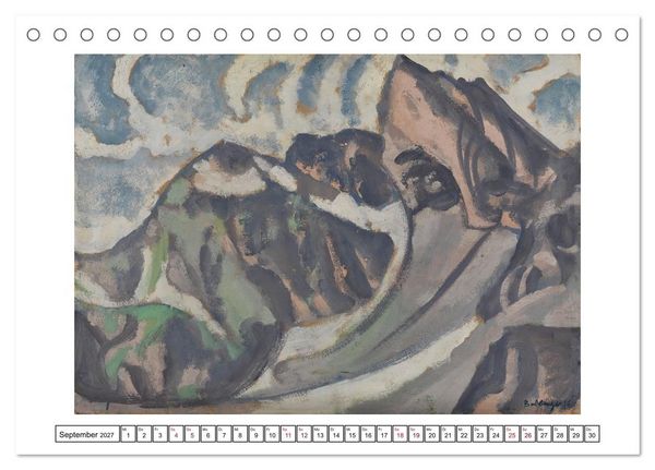 Produktbild: August Babberger (Tischkalender 2027 DIN A5 quer), CALVENDO Monatskalender