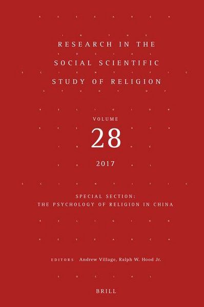 Produktbild: Research in the Social Scientific Study of Religion, Volume 28