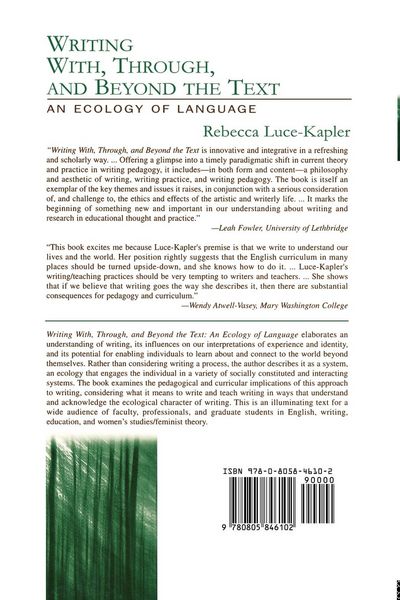 Produktbild: Writing With, Through, and Beyond the Text