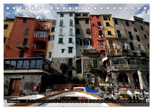 Produktbild: Cinque Terre (Tischkalender 2026 DIN A5 quer), CALVENDO Monatskalender