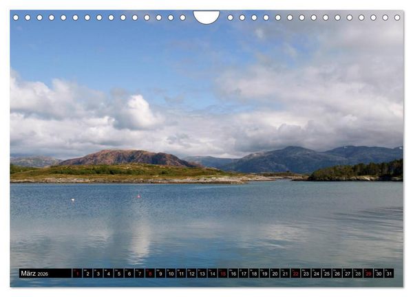 Produktbild: Schweden + Norwegen (Wandkalender 2026 DIN A4 quer), CALVENDO Monatskalender
