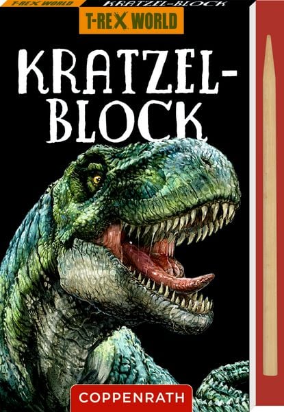 Produktbild: Kratzelbilder (T-Rex World)