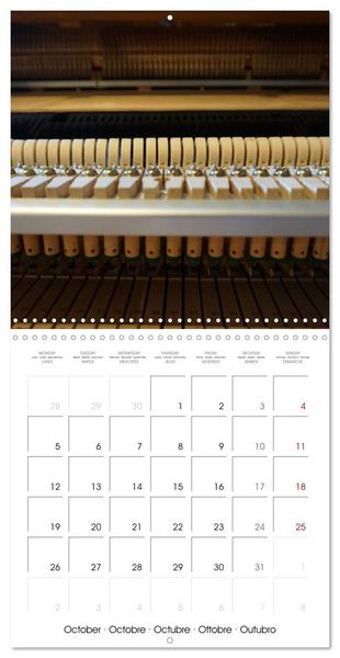 Produktbild: Piano Moments (Wall Calendar 2026 12 &times; 12 Inch) CALVENDO 12 Month Wall Calendar
