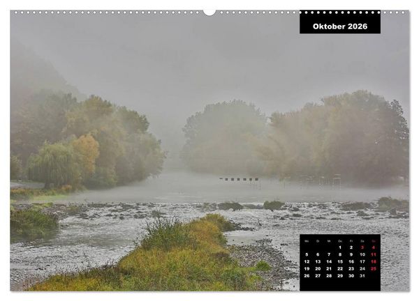Produktbild: Rudolstadt - Schwarza (hochwertiger Premium Wandkalender 2026 DIN A2 quer), Kunstdruck in Hochglanz