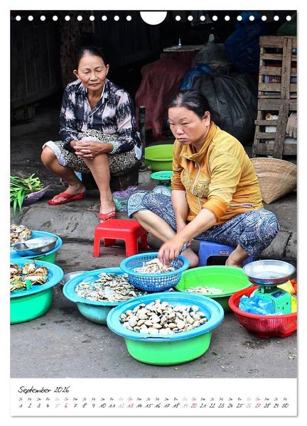 Produktbild: Leben in Vietnam 2026 (Wandkalender 2026 DIN A4 hoch), CALVENDO Monatskalender