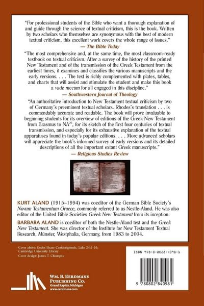 Produktbild: The Text of the New Testament