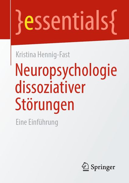 Produktbild: Neuropsychologie dissoziativer St&ouml;rungen