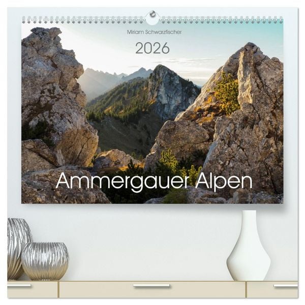 Produktbild: Ammergauer Alpen (hochwertiger Premium Wandkalender 2026 DIN A2 quer), Kunstdruck in Hochglanz