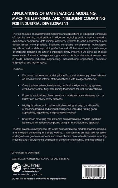 Produktbild: Applications of Mathematical Modeling, Machine Learning, and Intelligent Computing for Industrial Development