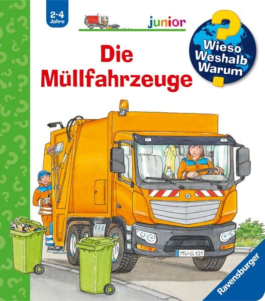 Ravensburger - Wieso? Weshalb? Warum? Junior - Die Müllfahrzeuge, Band 74