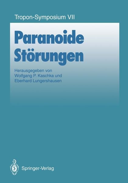 Produktbild: Paranoide St&ouml;rungen