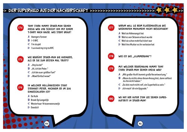 Produktbild: Das inoffizielle Quiz f&uuml;r Marvel-Fans