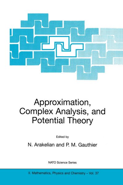 Produktbild: Approximation, Complex Analysis, and Potential Theory