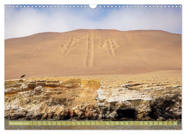 Produktbild: Peru - Bunte Vielfalt von Machu Picchu bis zur Atacama W&uuml;ste (Wandkalender 2026 DIN A3 quer), CALVENDO Monatskalender