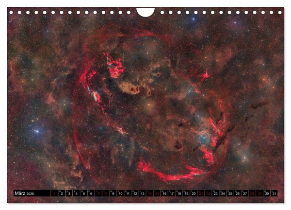 Produktbild: Deepsky XVIII (Wandkalender 2026 DIN A4 quer), CALVENDO Monatskalender